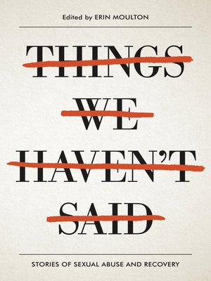 cover image of Things We Haven't Said